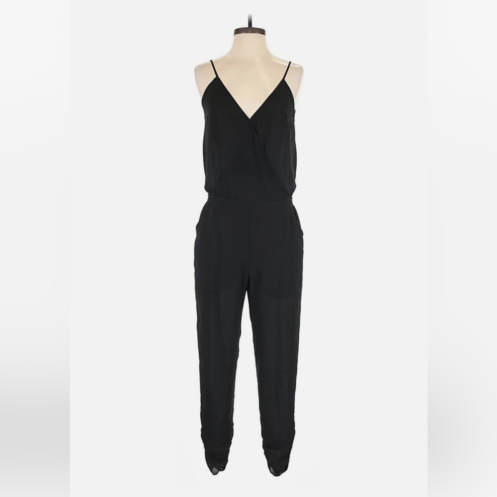 Eight Sixty (Revolve) Sleeveless Black Jumpsuit
